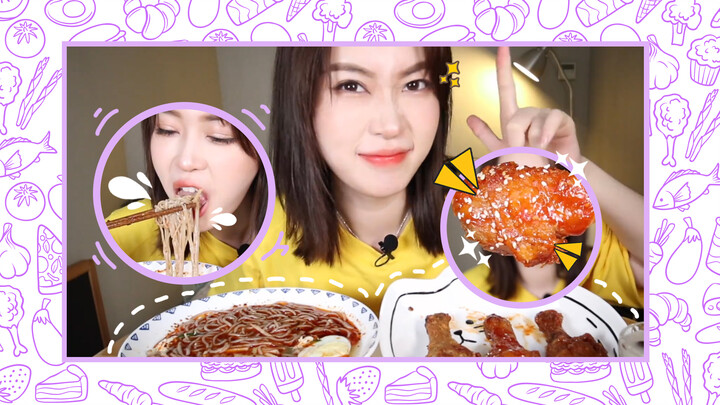 Chân gà nướng và mì lạnh tuyệt cú mèo của năm!!