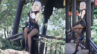 不知这舞旅行者会喜欢吗？《落花情》申鹤cos