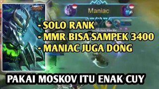 MOSKOV GAK GUNA ???INSANE MOSKOV ULTIMATE SAVE MANIAC !!!