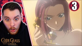 The False Classmate 😱 | CODE GEASS Episode 3 REACTION + REVIEW