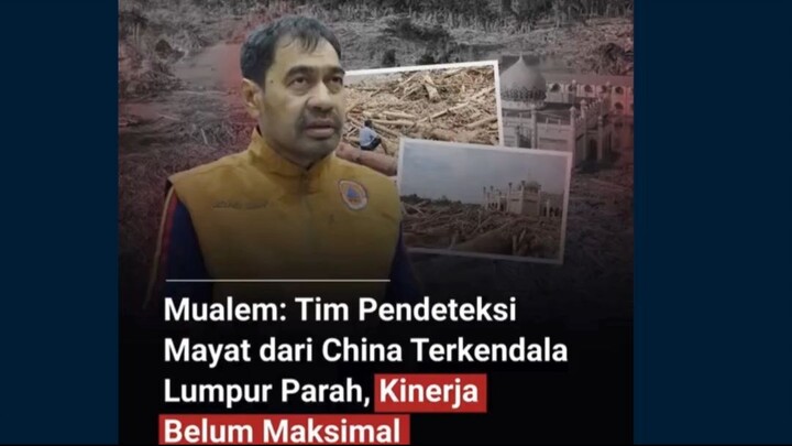 Gubernur Aceh, Muzakir Manaf (Mualem), mengatakan bahwa tim pendeteksi mayat dari China masih mengha