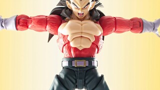 [Taoguang Toy Box] Bandai ดราก้อนบอลGT สินค้าใหม่ SHF Super Race Ajin สายพันธุ์อมนุษย์4 Vegeta เปิดต