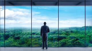 In the Future, Humans Live With Giant TVs That Resemble Nature