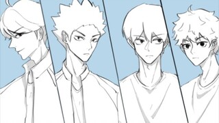【排球少年|手书】及岩影日 阳光开朗大男孩