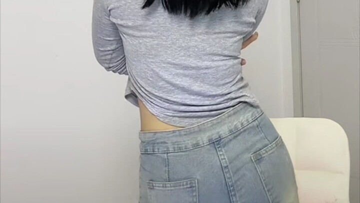 Jeans back shake