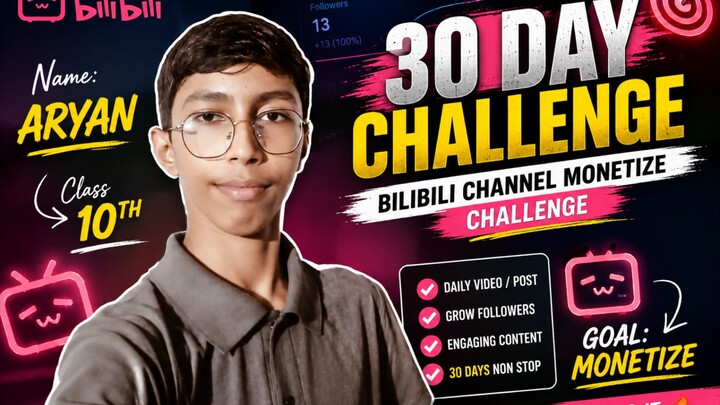 1/30 🙏 bili bili aap per channel monotiz karne ka day 1 aryan