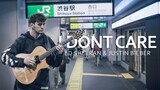 Ed Sheeran & Justin Bieber - I Don't Care - Fingerstyle Guitar Cover