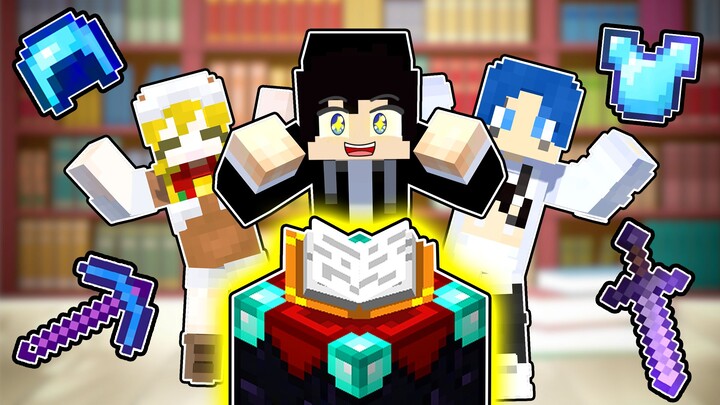 (Little Stone) Minecraft Utopia Adventure Journey 04: God-Level Enchanting Table—One Click to Max Le