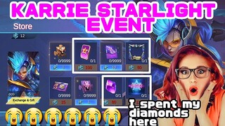 STARLIGHTKARRIE SKIN 2020 EVENT | BEST REWARDS EVER | MLBB