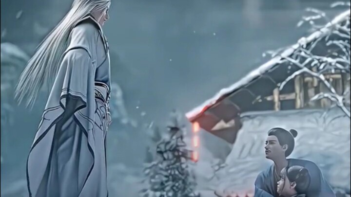 ketikan Wang Lin tersentuh dengan kebaikan Hua'er