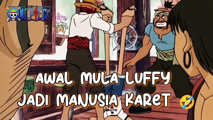 ONE PIECE • LUFFY AKHIRNYA KENA MARAH SHANKS  🤣