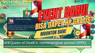 PREVIEW EVENT MLBB DAZZLING GOLDEN SPIN BERKESEMPATAN DAPET HP OPPO❗