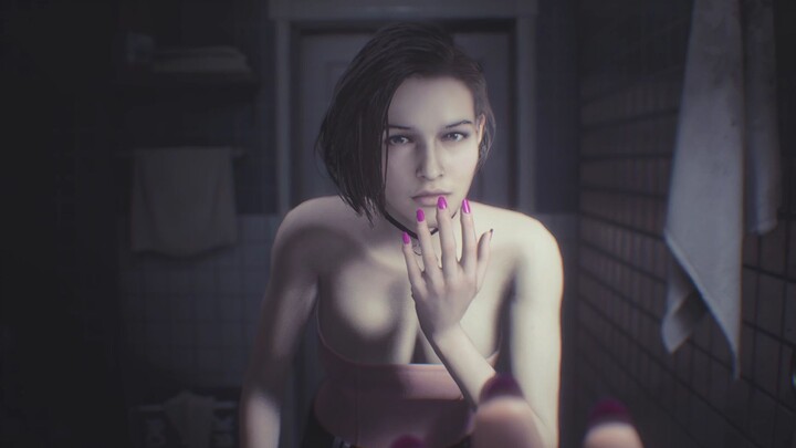 Resident Evil 3 Jill kostum klasik mod pink part01