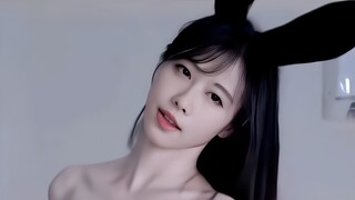 最好看的三振舞没有之一，一只小仙若兔女郎~4K竖屏离你更近~