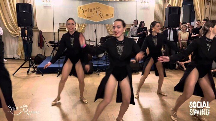 Swing in Roma 2025 -  Saturday Party - Palazzo Brancaccio - Show Cabaret