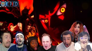 DEMONIAC ROBIN VS BLACK MARIA ! ONE PIECE EPISODE 1044 BEST REACTION COMPILATION