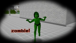 สอนทำซอมบี้❗🧟|sakura school simulator