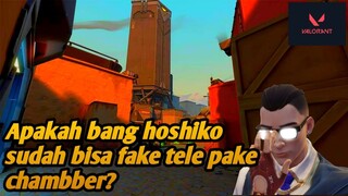 apakah Bang hoshiko sudah bisa fake teleport pake chambber??