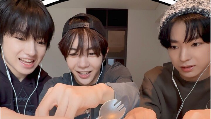 【NCT WISH】(ASMR lộn xộn) Món bánh cuộn khăn & bánh lava núi băng của WISH – Vlog ăn uống tại Quảng C