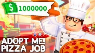 How To Work A PIZZA Job In Adopt Me And Get BUCKS FAST! Roblox Adopt Me Update