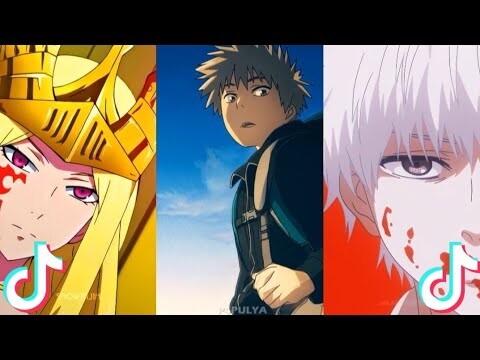 Anime edits - Anime TikTok Compilation - Badass Moments pt.41
