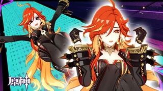 [Genshin Impact] Tất cả nhân vật đều thực hiện chiêu thức của Varesha. Bị ngã đau lắm. Dễ thương quá
