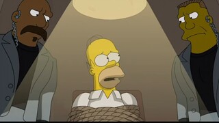 Homer was arrested again on The Simpsons