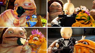 All Guns Reactions To The Alien in Lounge With Human - High On Life 2022