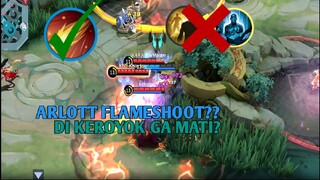 ARLOTT FLAMESHOOT DI KATAIN TROLL?? | TUTORIAL MOBILE LEGENDS