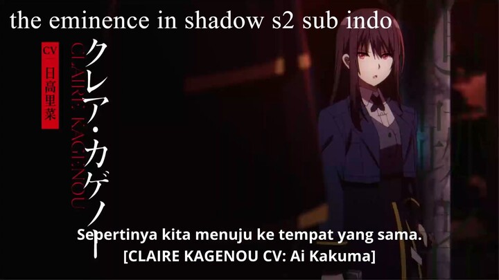 The Eminence in Shadow Season 2 Trailer sub indo