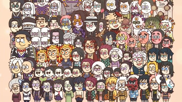 Demon Slayer Family Portrait