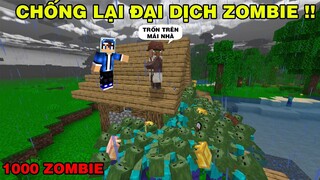 Cùng Mình Chống Lại | Binh Đoàn Zombie Chỉ 2D MiniGame | TRONG MINECRAFT PE..!!