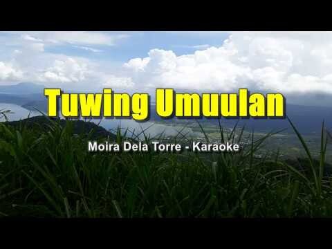 Tuwing Umuulan - Moira Dela Tore (Karaoke Version)