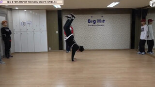 2015 MBC歌谣大战 I NEED U Dance Break柾国 未公开练习室