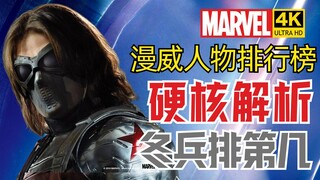 [Marvel Character Rankings] Winter Soldier Strength Analysis 4KHDR