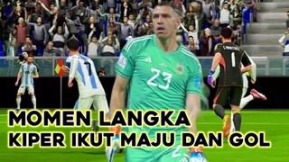 MOMEN LANGKA❗SANG KIPER IKUT MAJU SAAT CORNER KICK MESSI DAN BERBUAH GOL