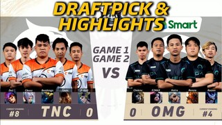 OMG vs TNC Highlights | (FILIPINO) MPL-PH S8 Week 7 Day 1 | MLBB