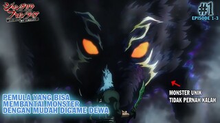 OVERPOWER DIGAME MANAPUN MESKI SEBAGAI PEMULA | Alur Cerita Anime Shangri-La Frontier 1-3