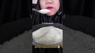 DYMA |ASMR RAW RICE EATING |Makan Beras | asmrrawriceeating| #asmrsounds  #asmr #shorts #mukbang(2)