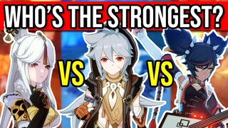 DPS SHOWDOWN! Ningguang vs Razor vs Xinyan! WHO'S THE STRONGEST 4★?!