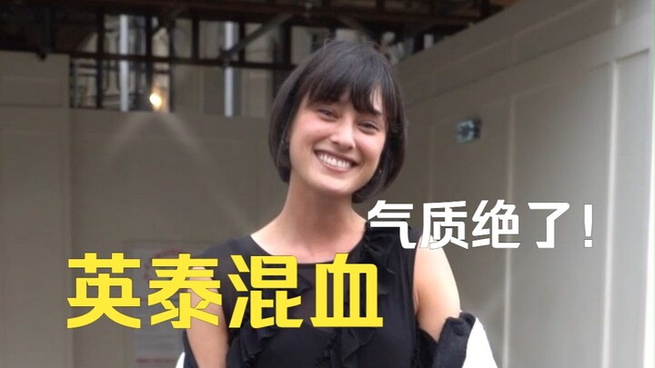 Gadis Cantik Berdarah Inggris-Thailand, Gaun Hitam Transparan Seksi, Bicara Lepas tentang Kebebasan 