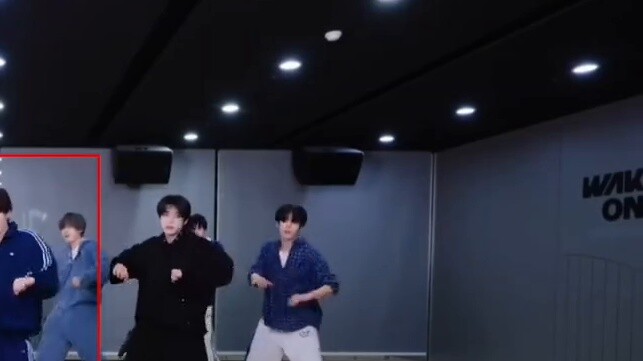 【ZB1】مراجعة غير احترافية لأغنية "BLUE" في استوديو الرقص