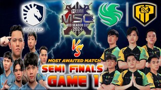 FALCONS APBREN VS. TEAM LIQUID FULLGAME 1 SEMI-FINALS  [MSC 2024]