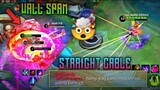 DOING STRAIGHT CABLE AND FREESTYLES LIKE WALL SPAM, TOWER DIVE AND MORE IN RANK | Mobile Legends