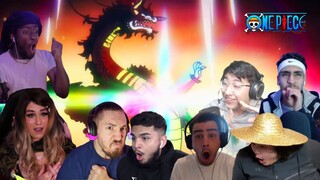 PARADISE TOTSUKA ! AKAZAYA NINE VS KAIDO ! ONE PIECE EPISODE 1004 BEST REACTION COMPILATION