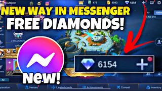 FREE DIAMONDS USING MESSENGER - Free diamonds mobile legends 2021