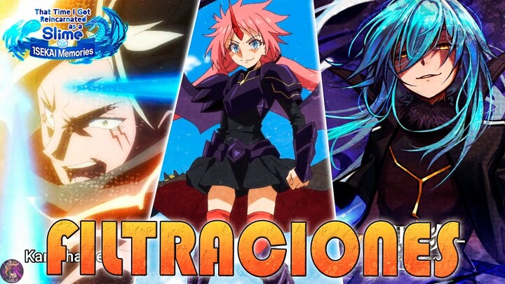 ¡COMIENZAN LAS FILTRACIONES! VELDORA, MILIM [Drago-Nova] Y RIMURU DEMON | SLIME - ISEKAI Memories