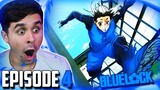 "We Have To WIN!" Blue Lock Episode 4 REACTION!
