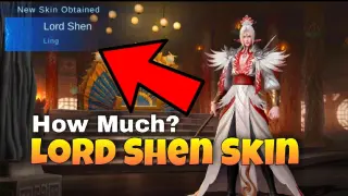 how much lord shen ling skin?