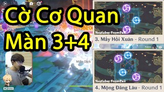 Cờ Cơ Quan 2.0 Màn 3 và 4 | Không lọt quái nào + Hướng dẫn chi tiết | Genshin Impact